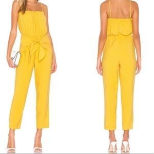 BCBGeneration Yellow Jumpsuit